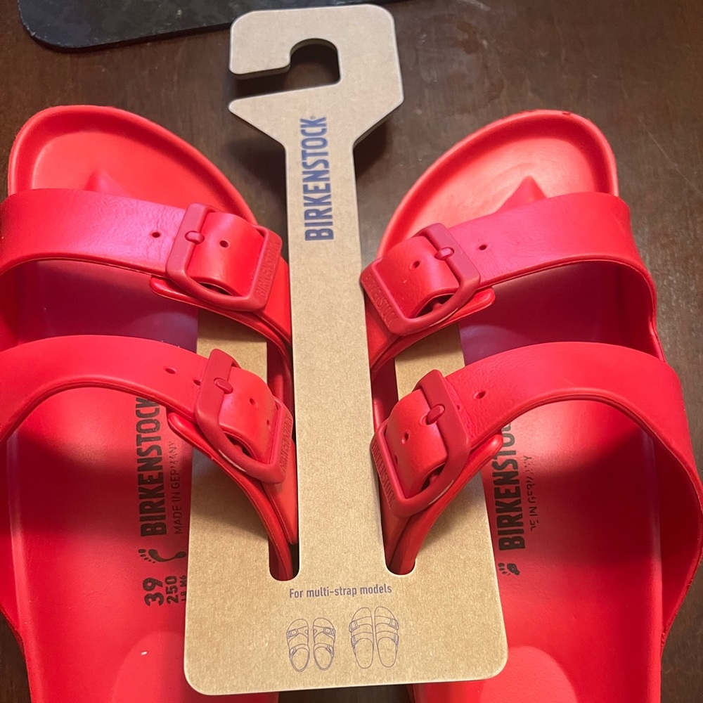Birkenstock Arizona EVA only worn once indoors no scratches or marks